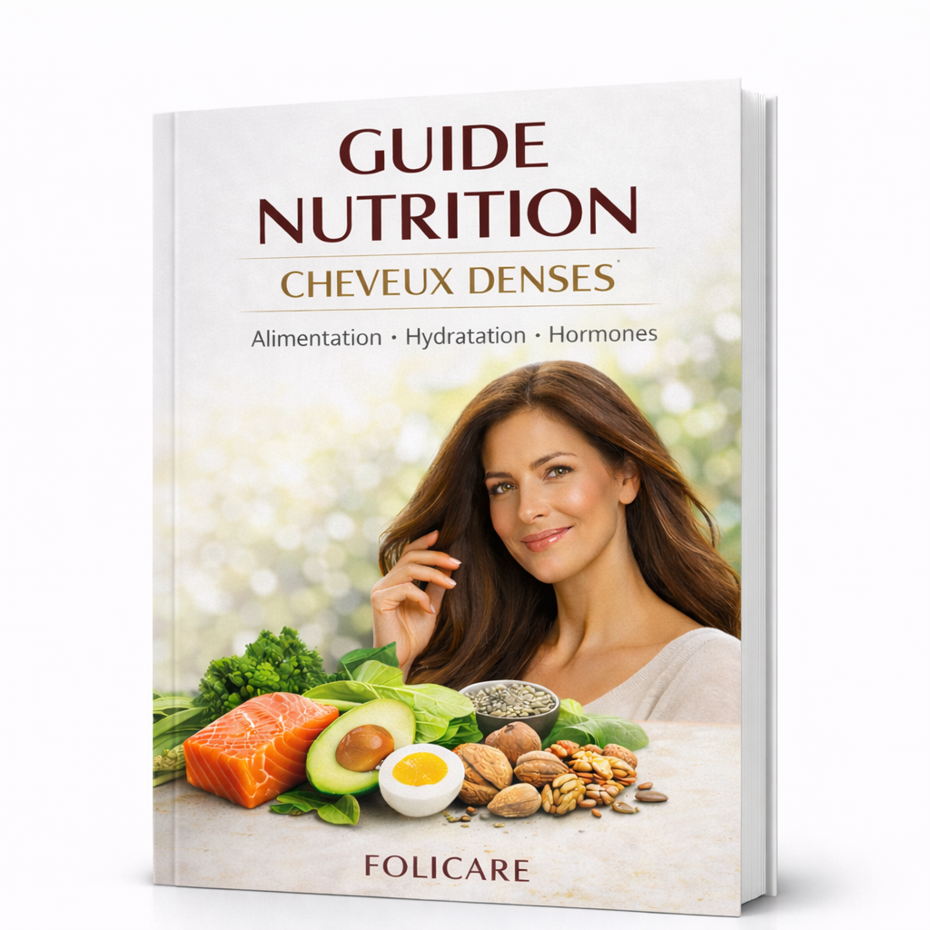Guide de nutrition pour cheveux denses & forts